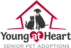 Young at Heart Senior Pet Adoptions Logo